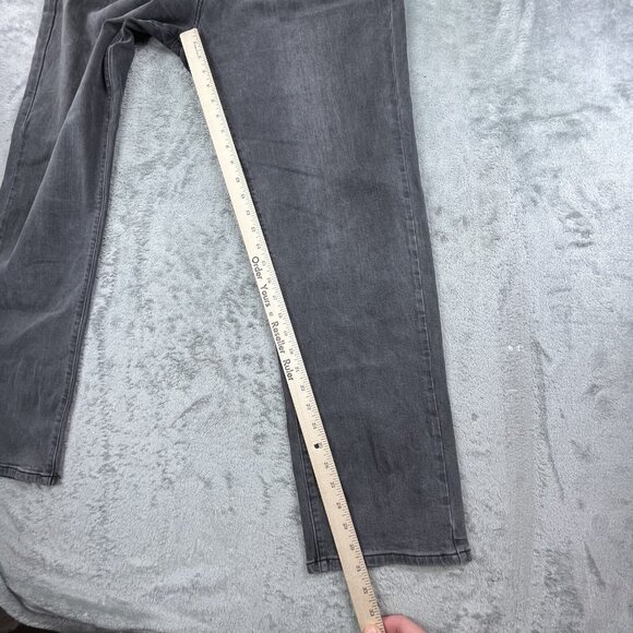 Lucky Brand 221 Original Straight Fit Mens 38x31Gray Stretch Denim Jeans 7MC1025 - Picture 7 of 16